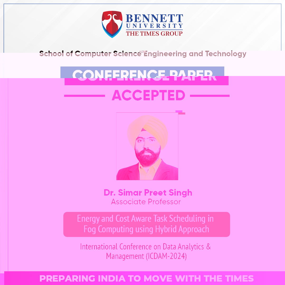 School - Congratulations to Dr. Simar Preet Singh (Associate Professor ...