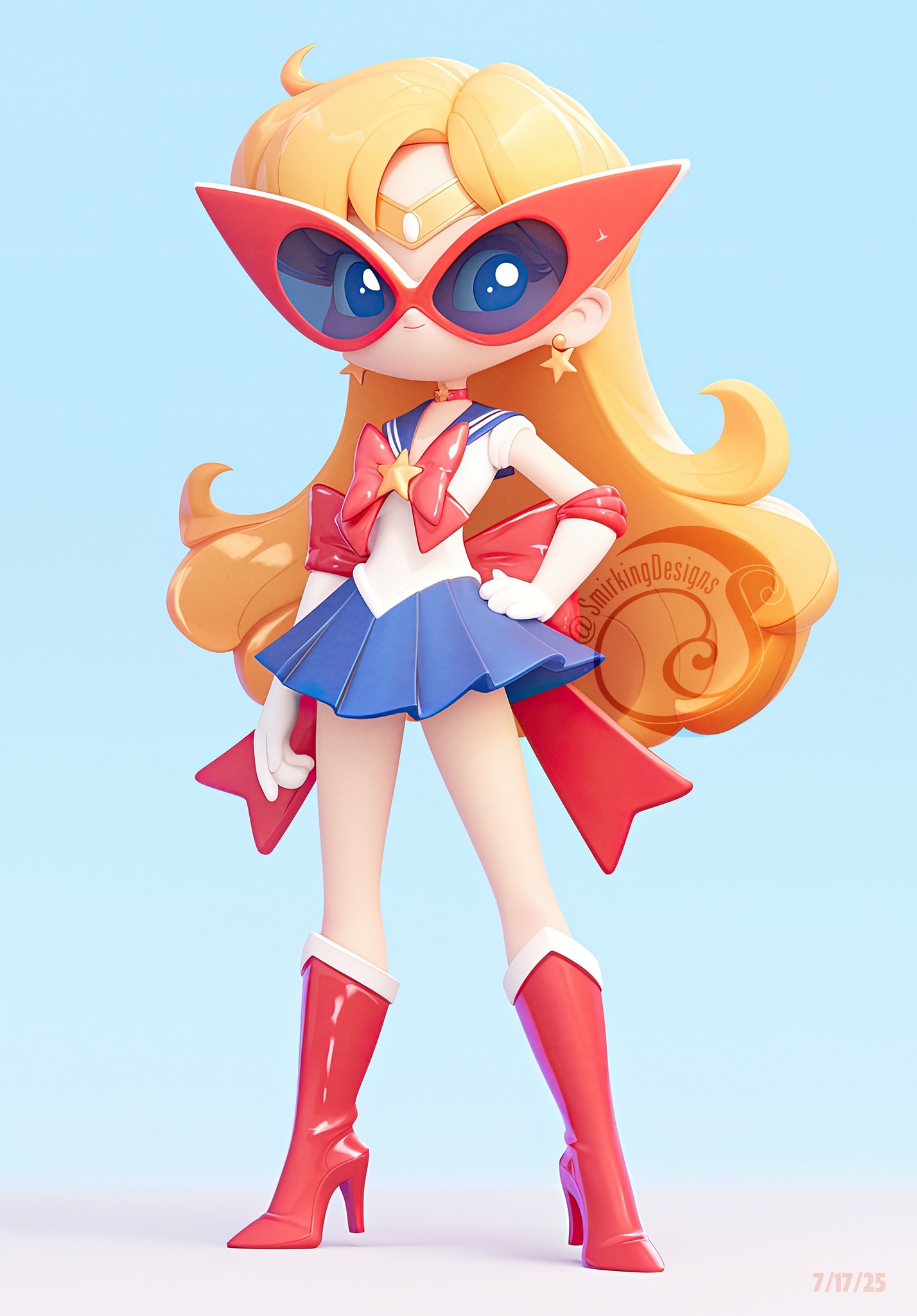 Some lovely Sailor V for you. This is the Sailor V from the live