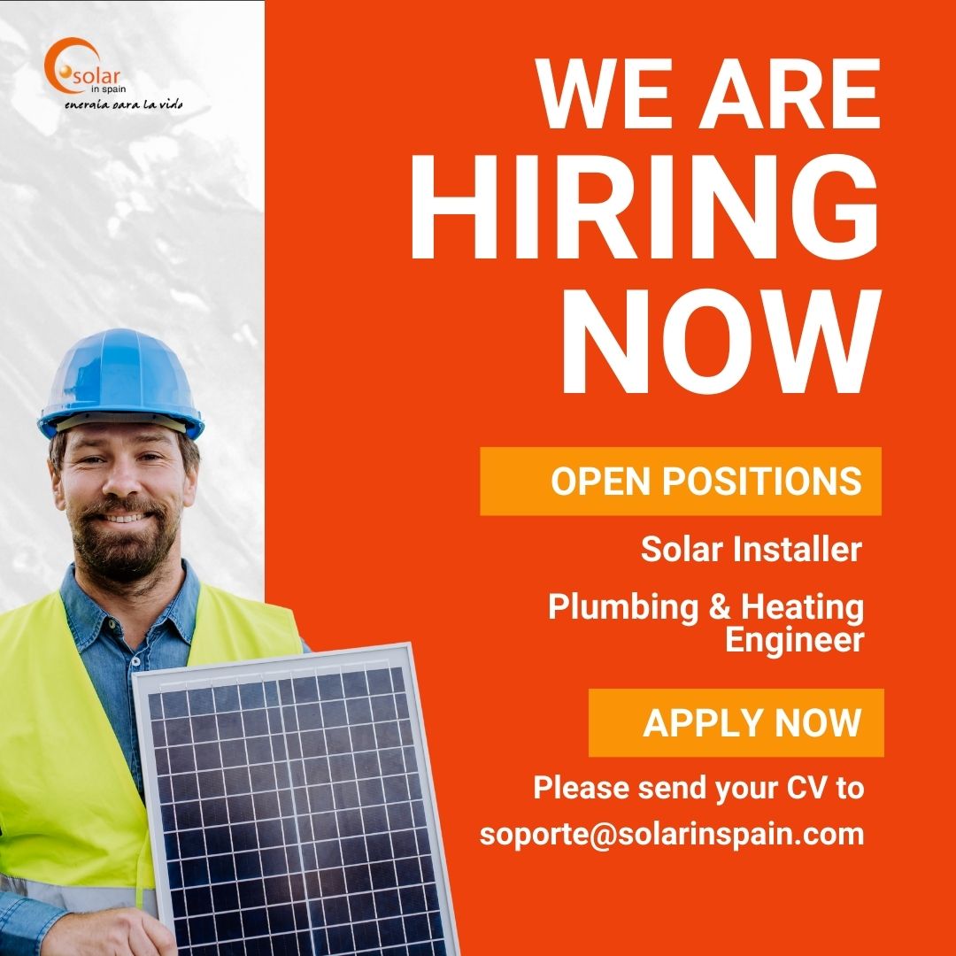 Solar in Spain - 🚀 We're Hiring! Join Solar in Spain as a... | Facebook