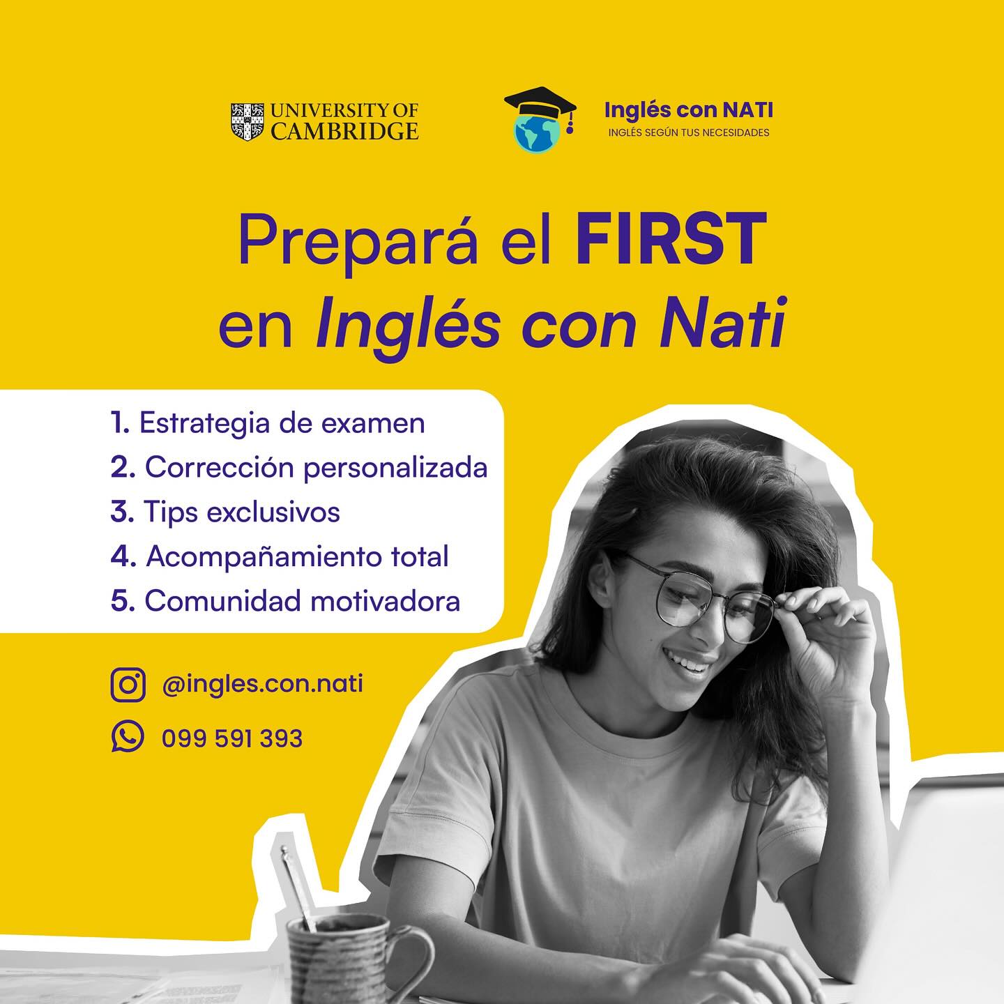 Inglés con Nati - 💥 ¿Querés preparar el First Certificate... | Facebook