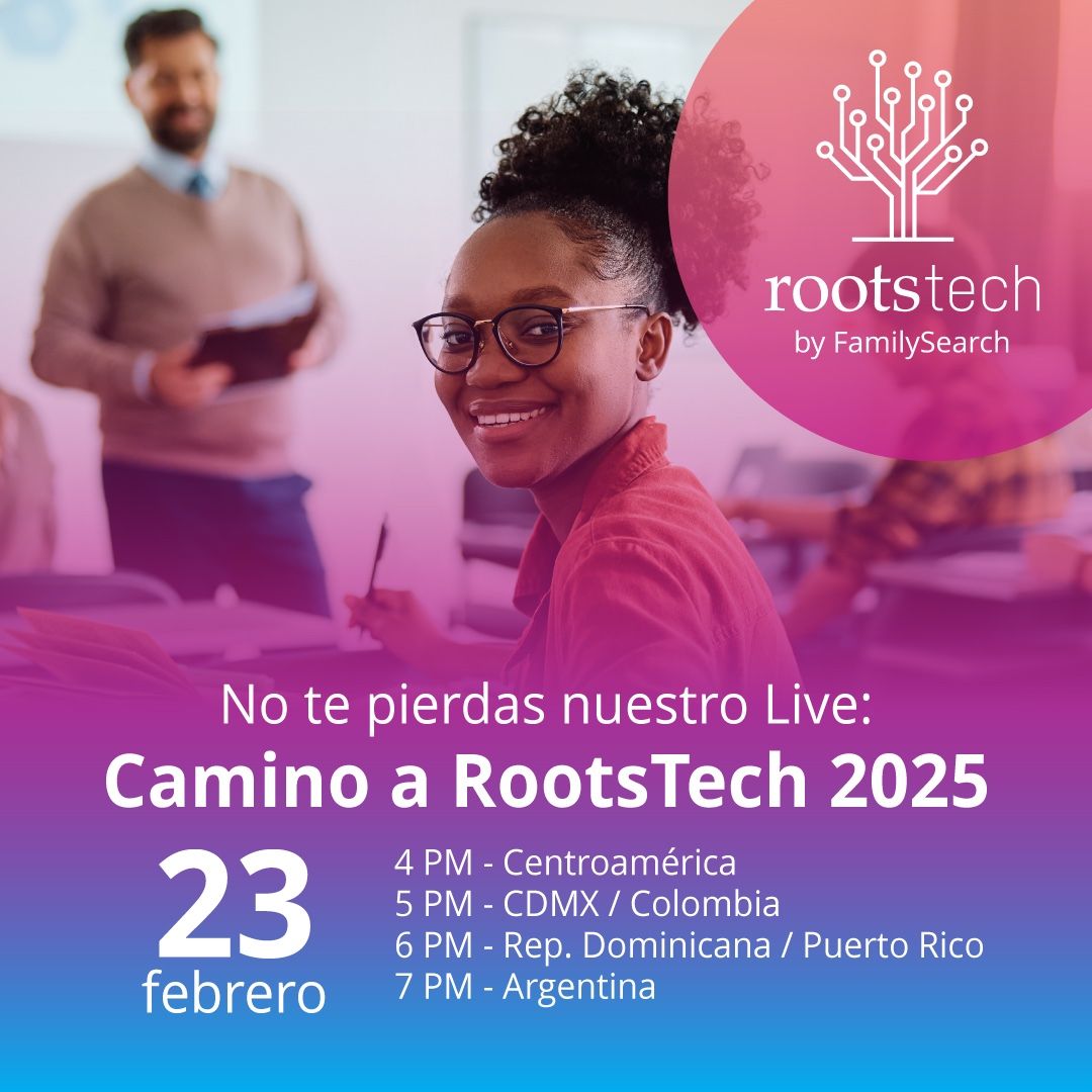 Historia - ¡Te contamos todo lo que te espera en RootsTech! 😱 📲🎉No te ...