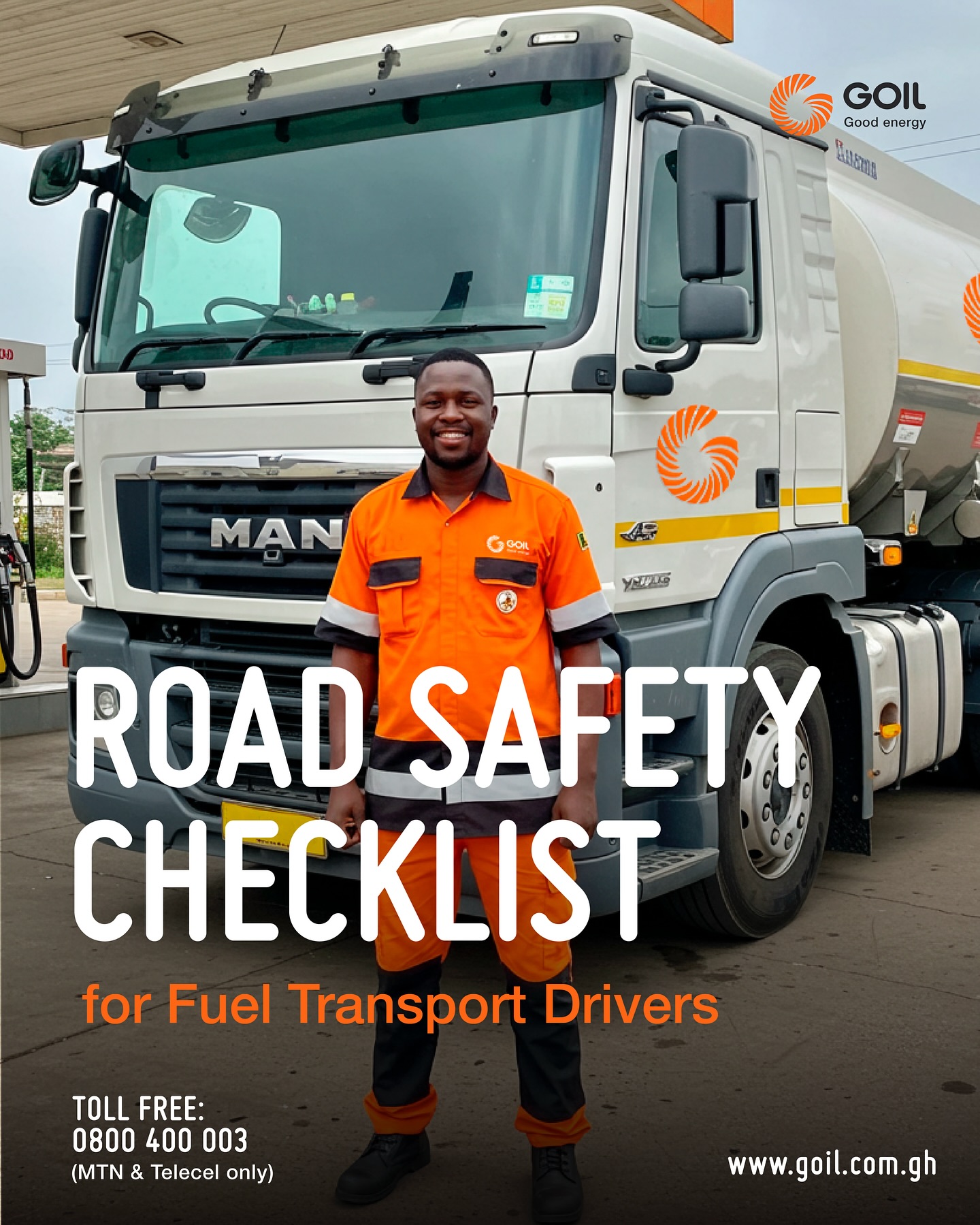 GOIL PLC - To all our fuel transporter and road users,... | Facebook