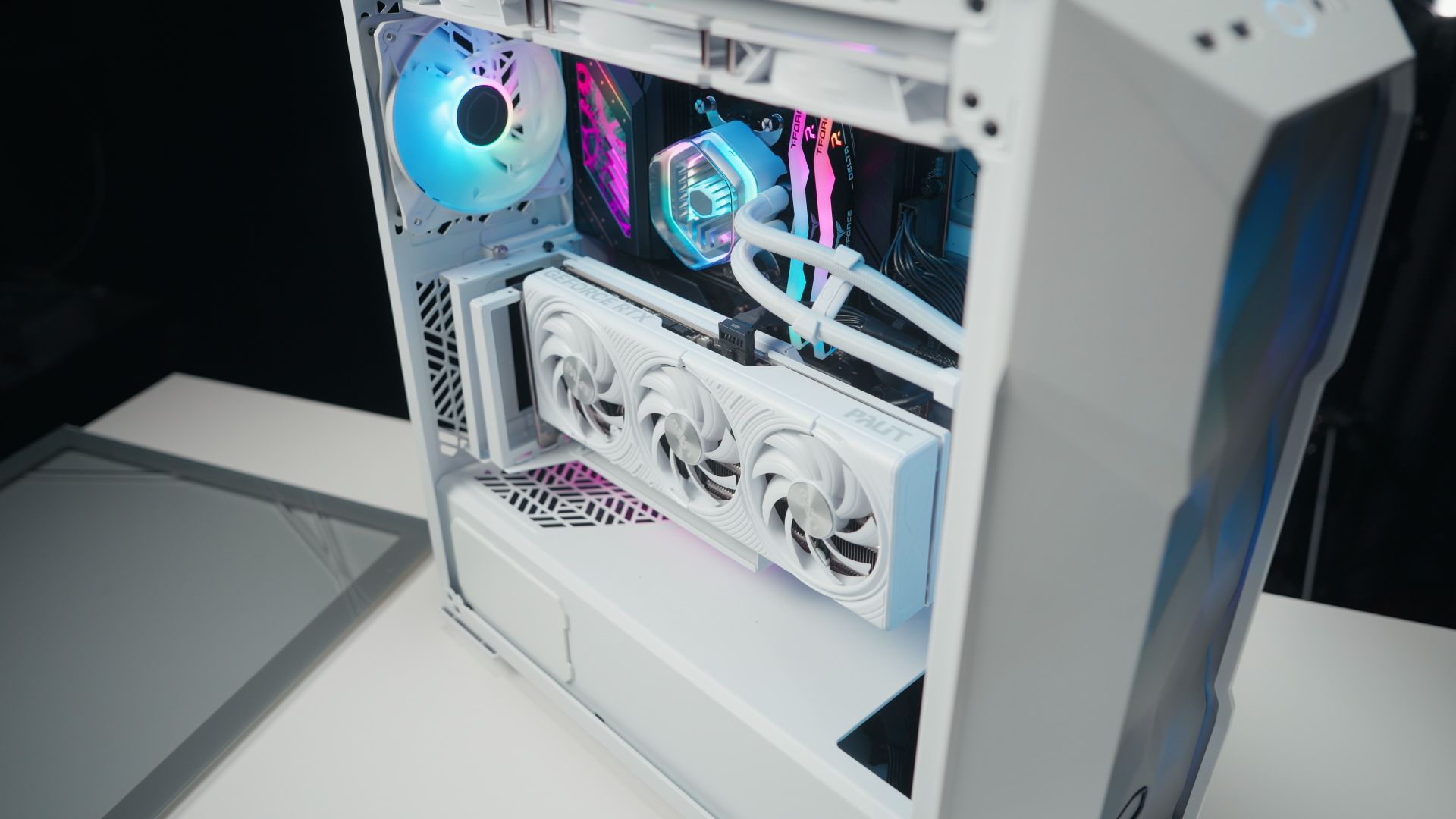 If you are building a white-themed PC, you can now complete your 
