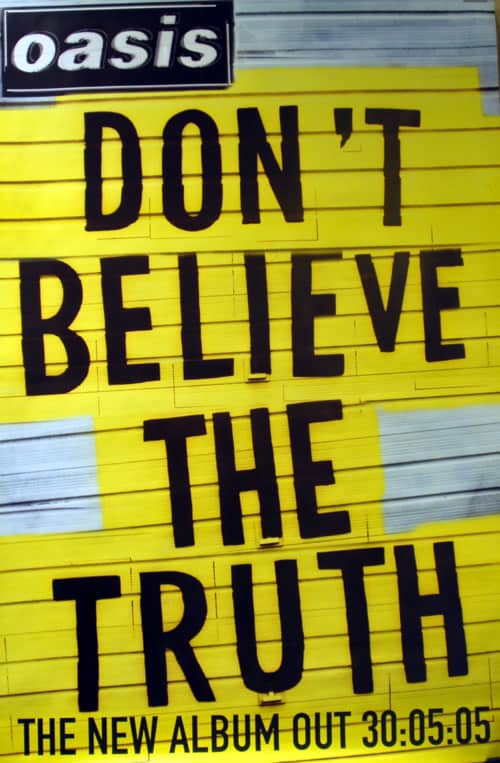 Don't Believe The Truth' was released #OnThisDay in 2005 and shot