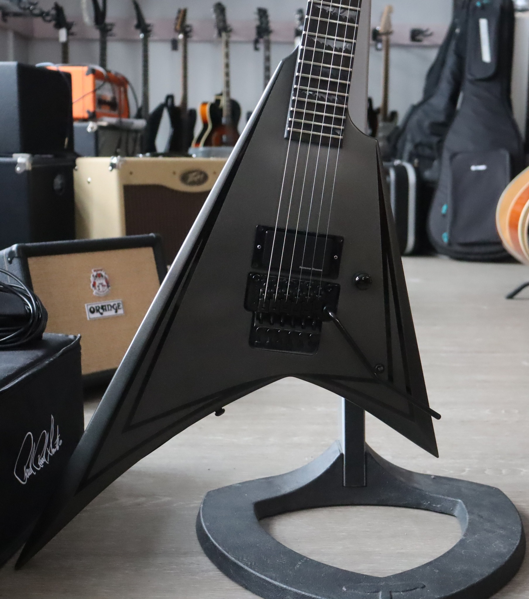 Kaksi - ESP Edwards E-AL-166 Blacky Alexi Laiho Signature 2020 