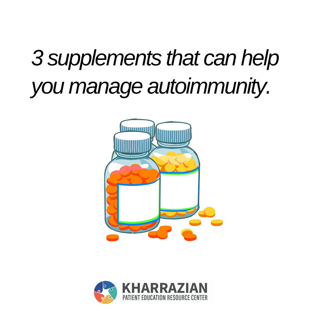 What dietary supplements help with immunoglobulin a deficiency and lupus?