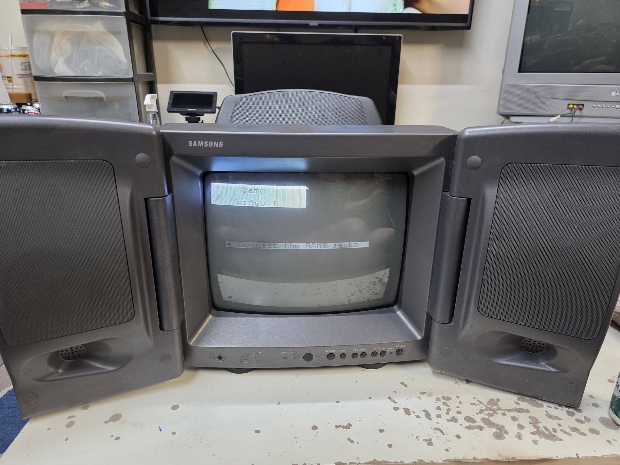 What is the model number of this 1997 CRT TV?