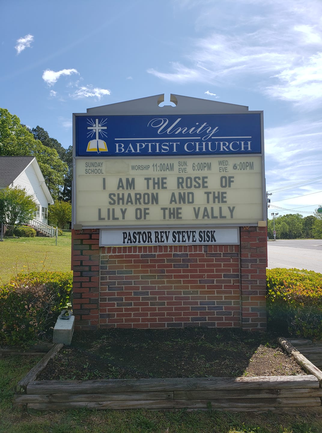 Unity Baptist Church | Roebuck SC