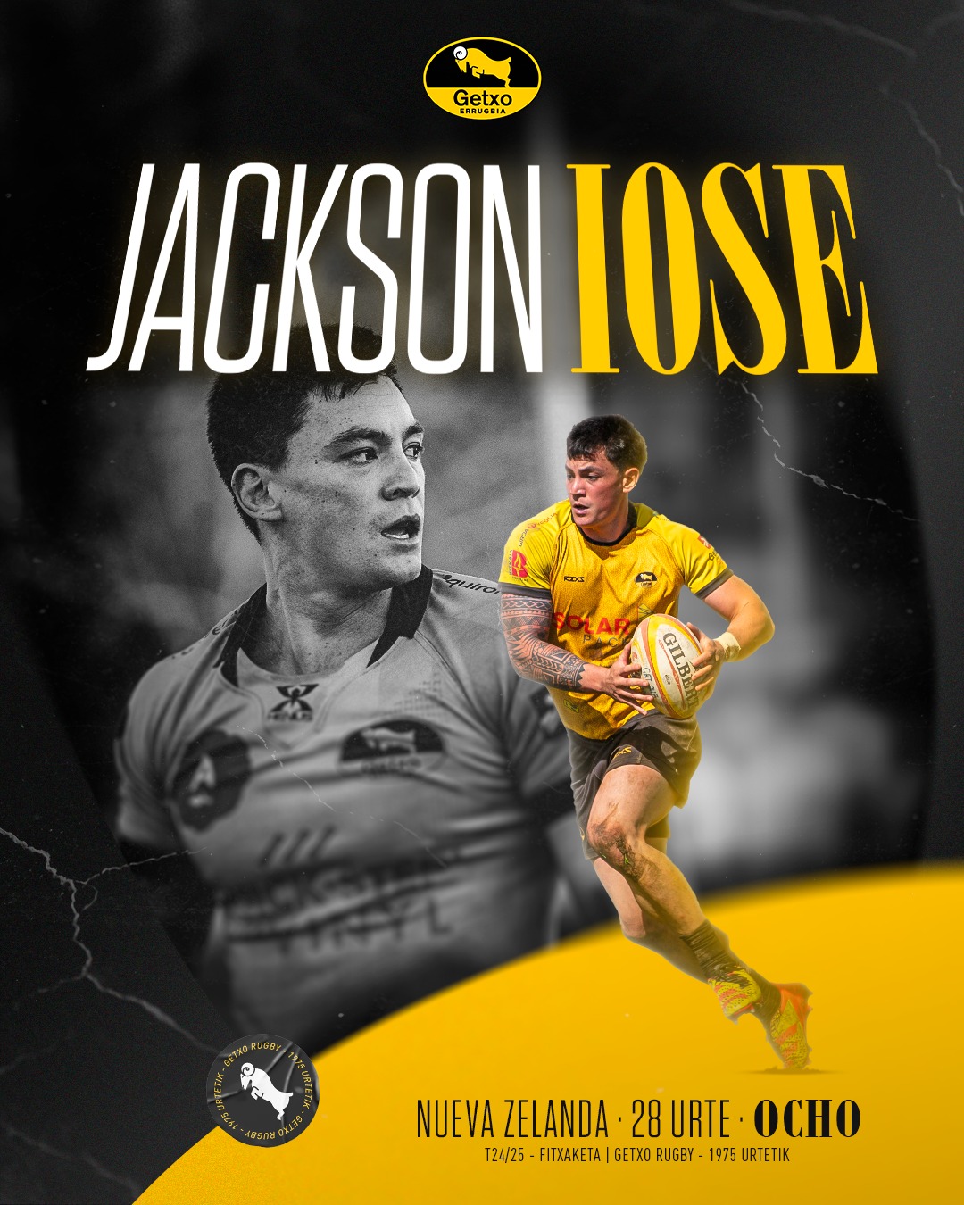 Getxo Rugby - 🚂⚡️ Jackson está de vuelta! El ya conocido... | Facebook
