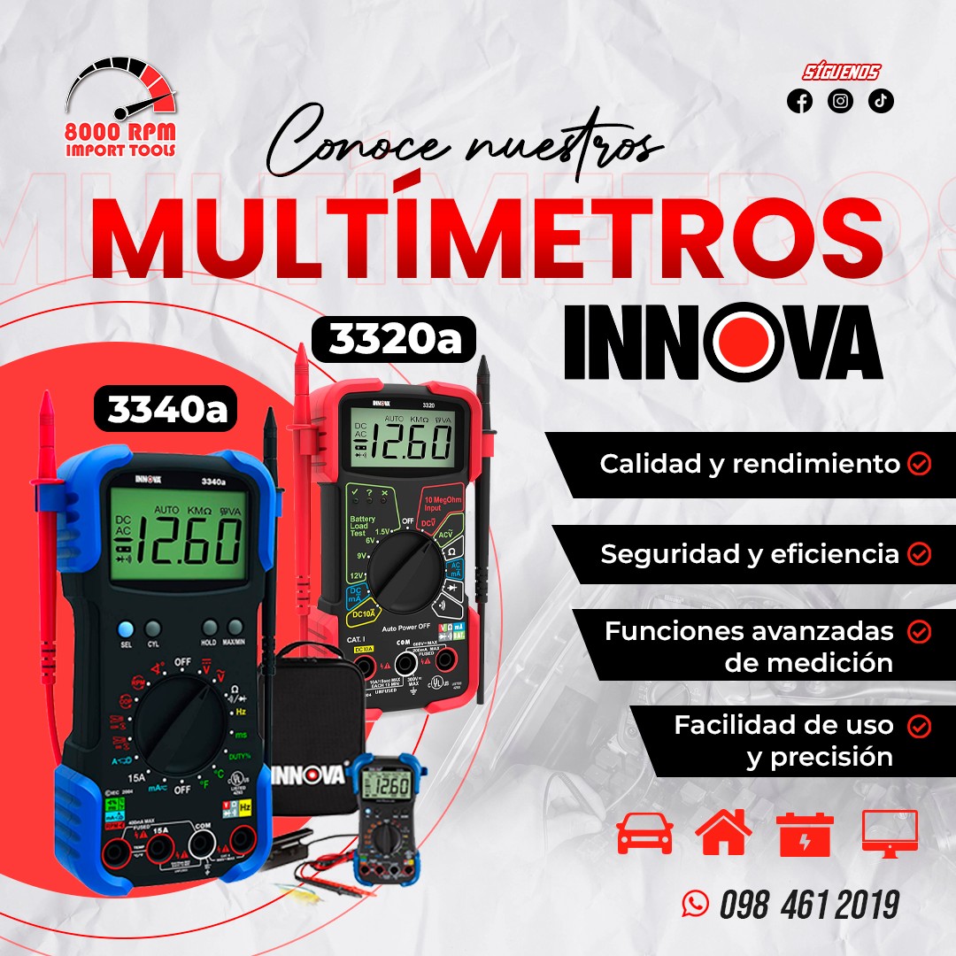 8000 - 🔍 Precisión y confiabilidad en cada medición 🔍 Los multímetros ...