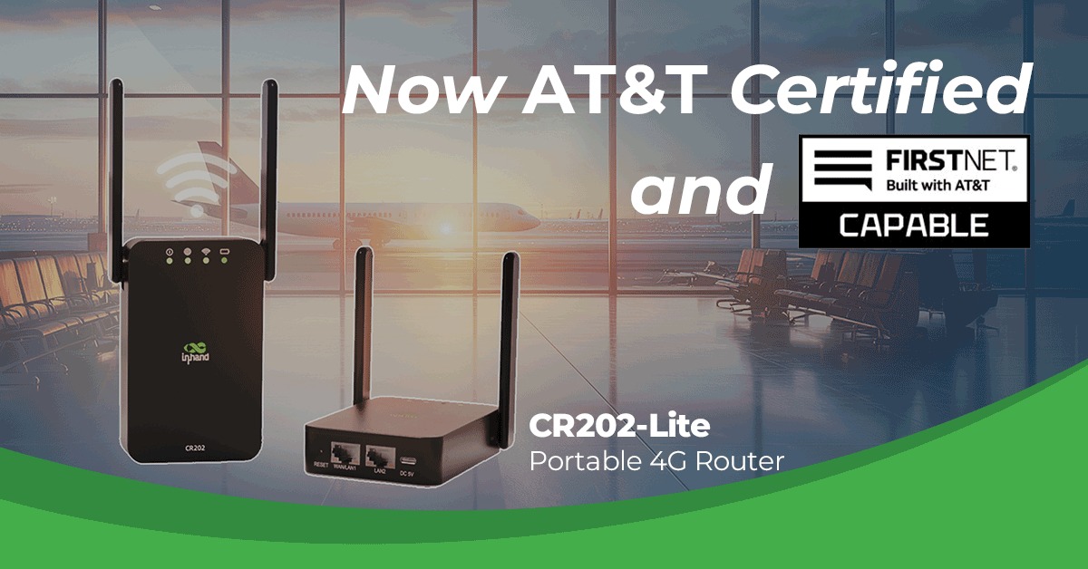 InHand - 🚀 Big News! 🚀 The CR202-Lite Portable 4G Router is now AT&T ...