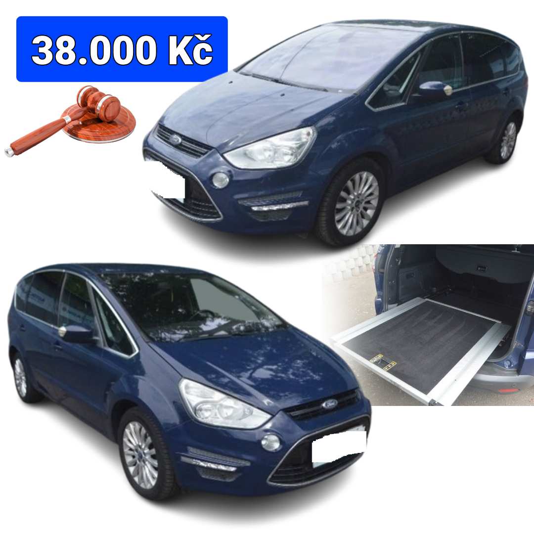 Dražby - Ford S-MAX - 38.000 Kč ️ https://www.extrh.cz/do-2-7-2025 ...