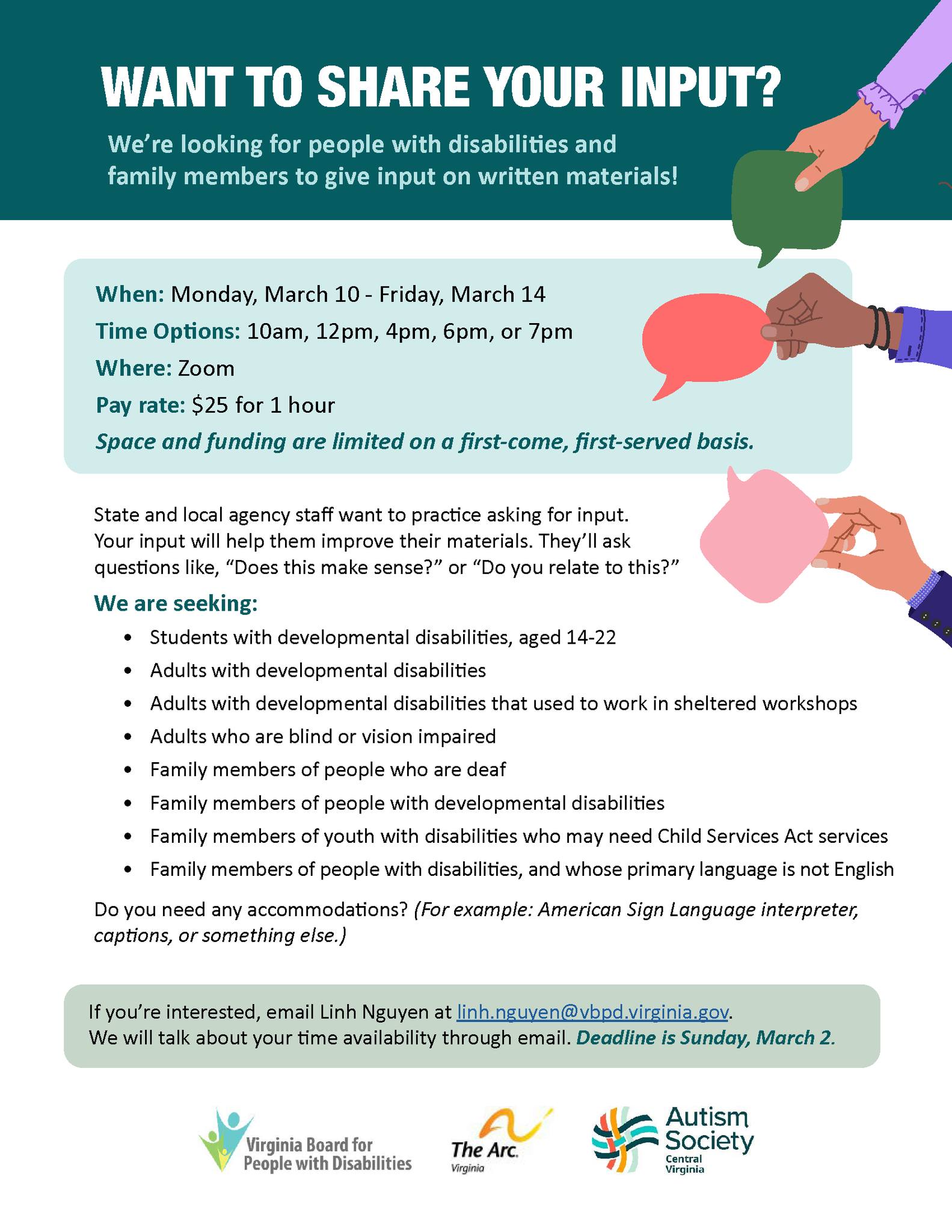 IFSP Community - 📣 Want to help improve written materials... | Facebook