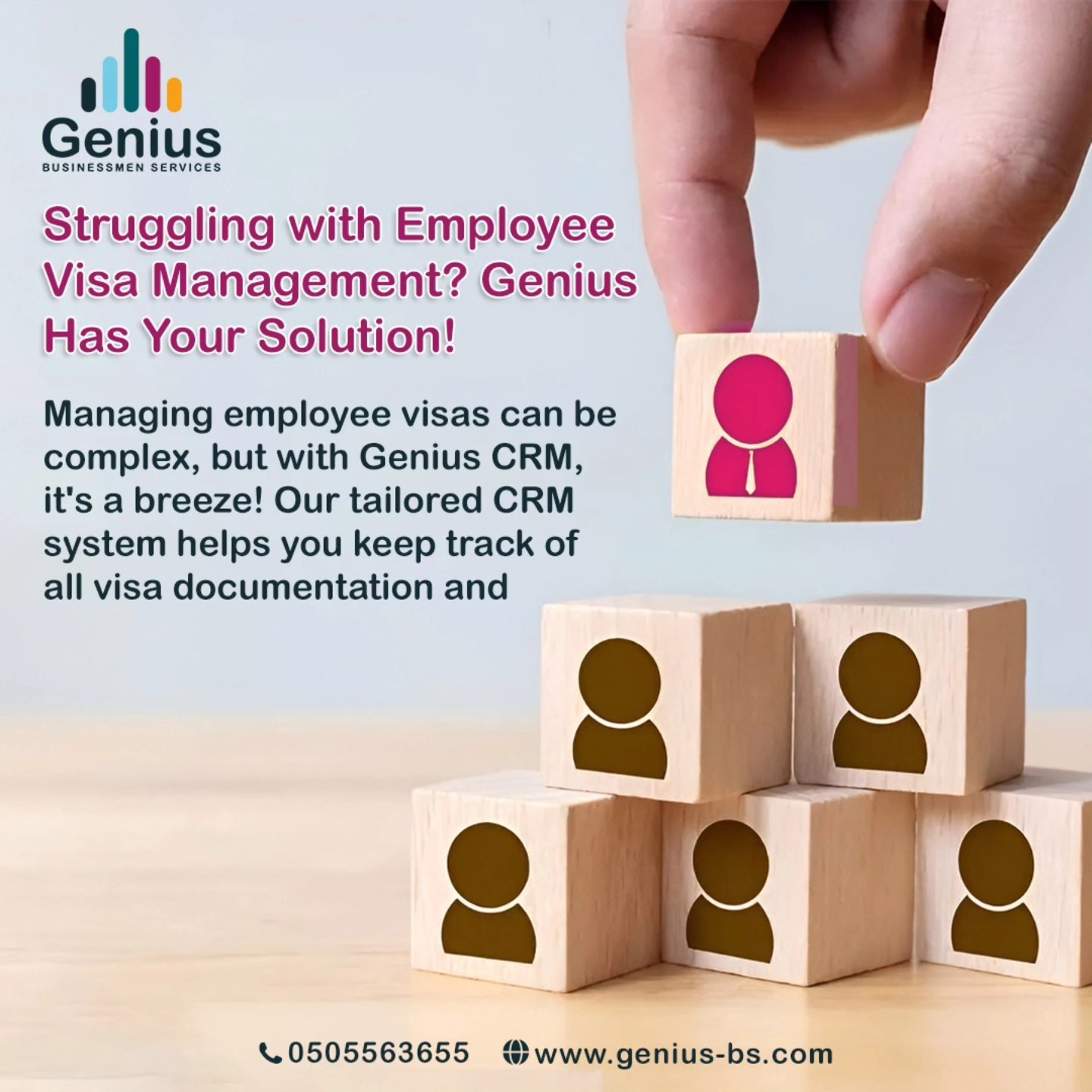 Genius - Streamlined Management - Organize and access all visa ...