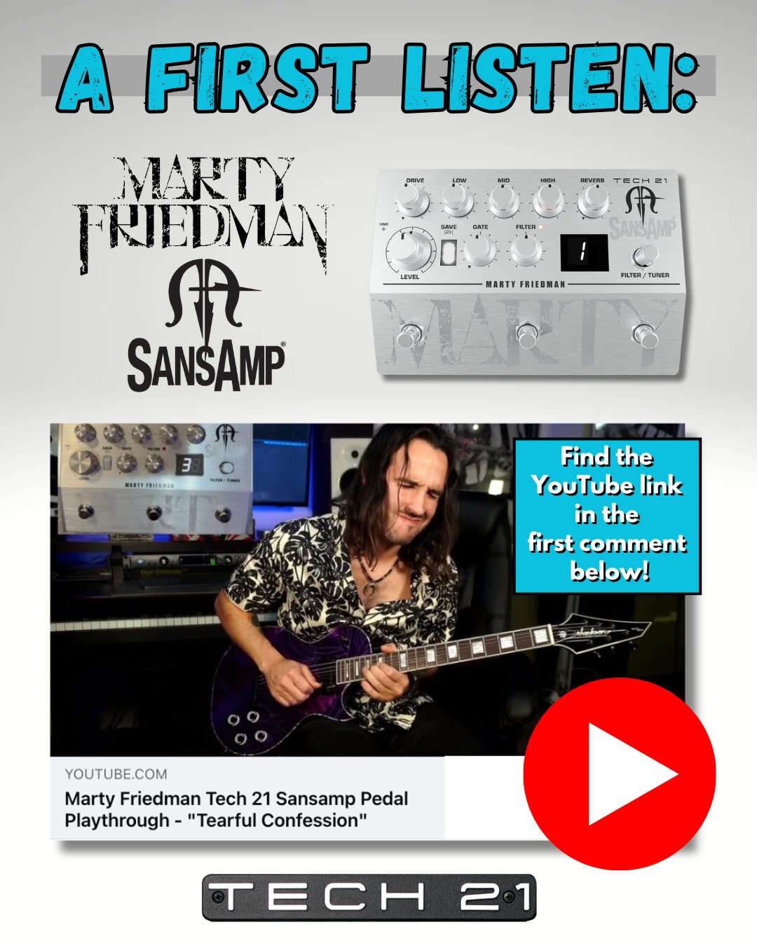 Marty Friedman Signature SansAmp firmware and software updates
