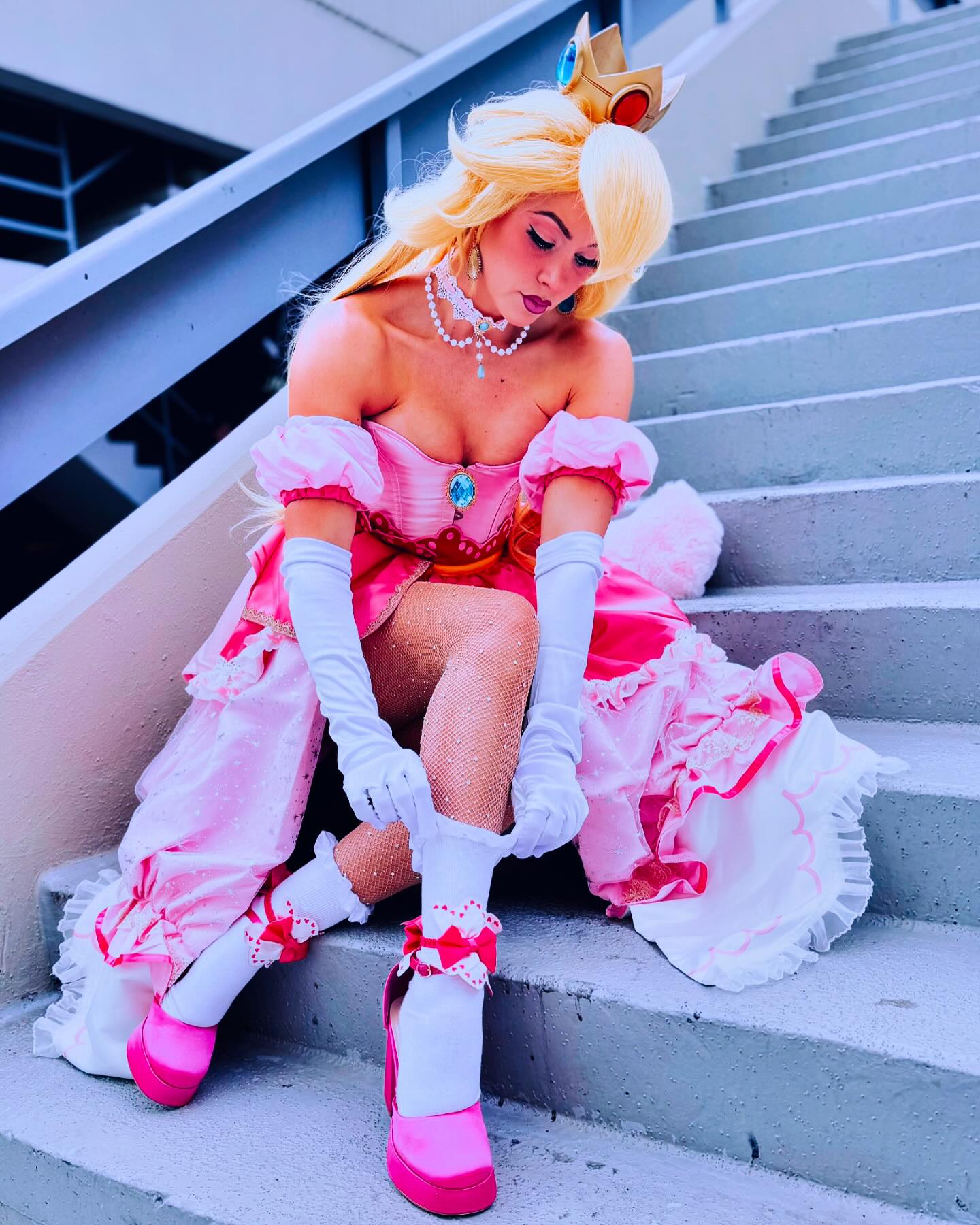 Don't mess with Peach. 🍑😎 My first ever video with @thewarpzone