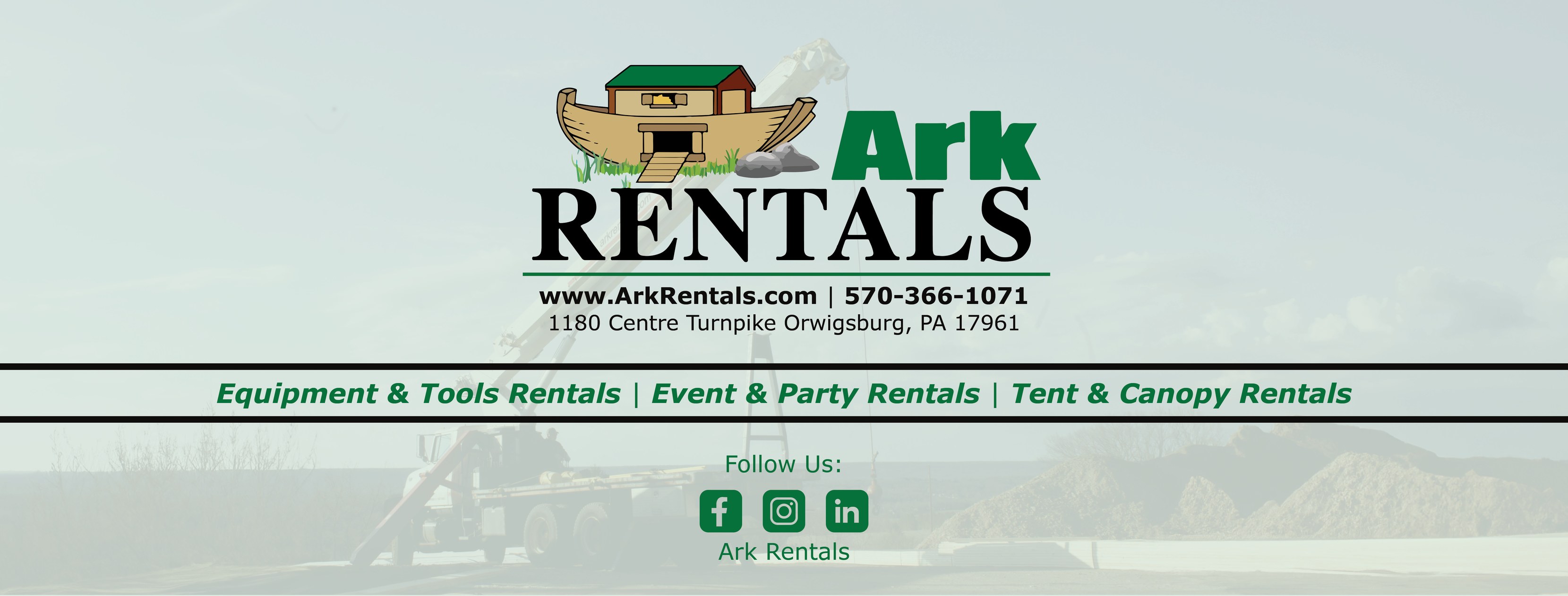 Ark Rentals | Orwigsburg PA