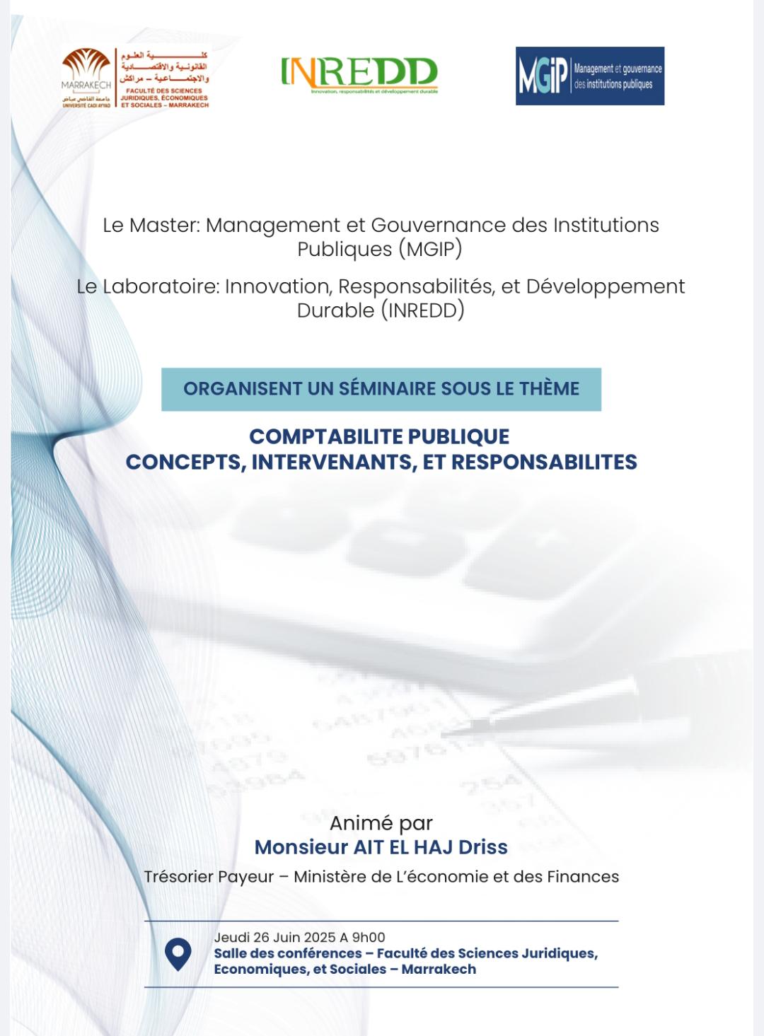 Laboratoire - Le Master Management et Gouvernance des Institutions ...