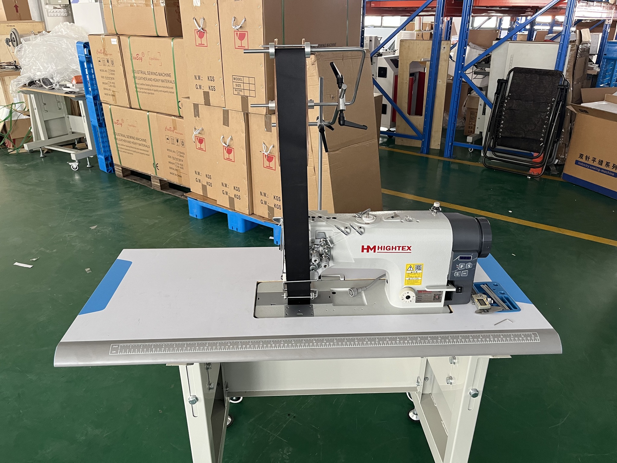 Hightex - HighTex 7842P Direct drive, double needle, needle feed ...