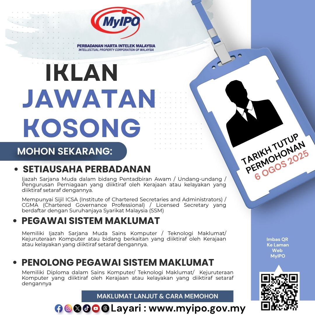 Intellectual Property Corporation of Malaysia (MyIPO) | Petaling Jaya