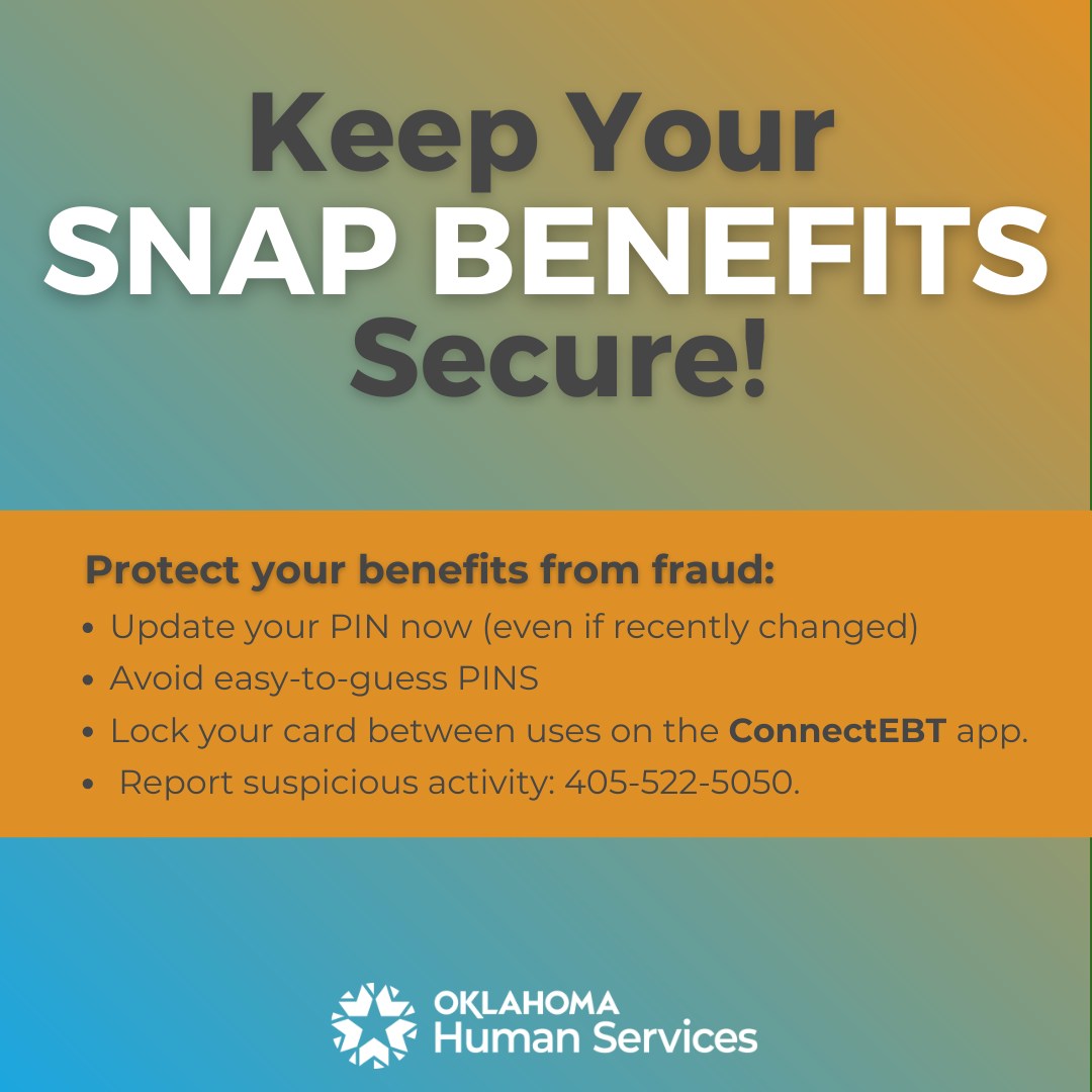 🚨 Keep Your SNAP Benefits... - Oklahoma Human Services | Facebook