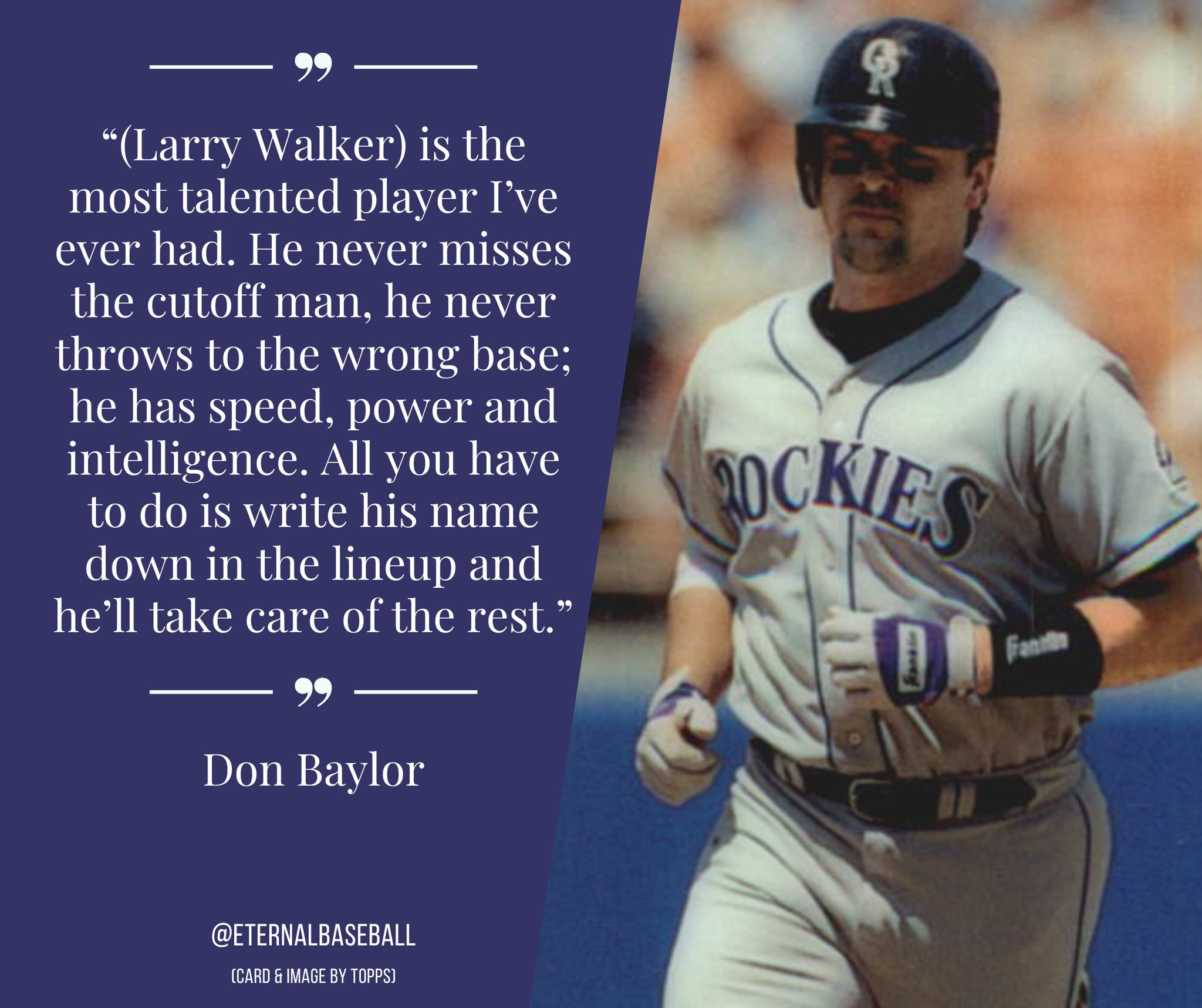 Happy 59th Birthday Larry Walker! ~ The Baseball HOF'er was born
