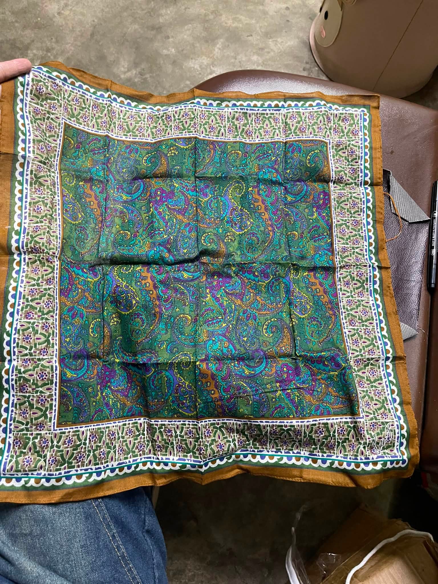 SOLD OUT‼️‼️ Vintage Kenzo original bandana Earlytimes collab