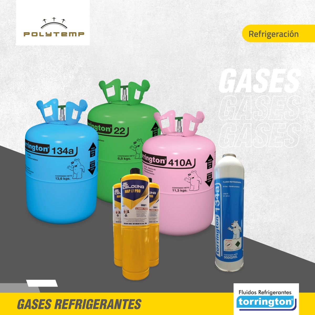 Polytemp Sa - Hoy te presentamos nuestros Gases...