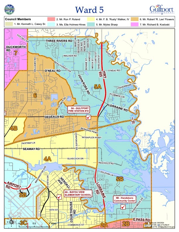 Reminder: The Ward 5... - City of Gulfport - Mayor's Office | Facebook