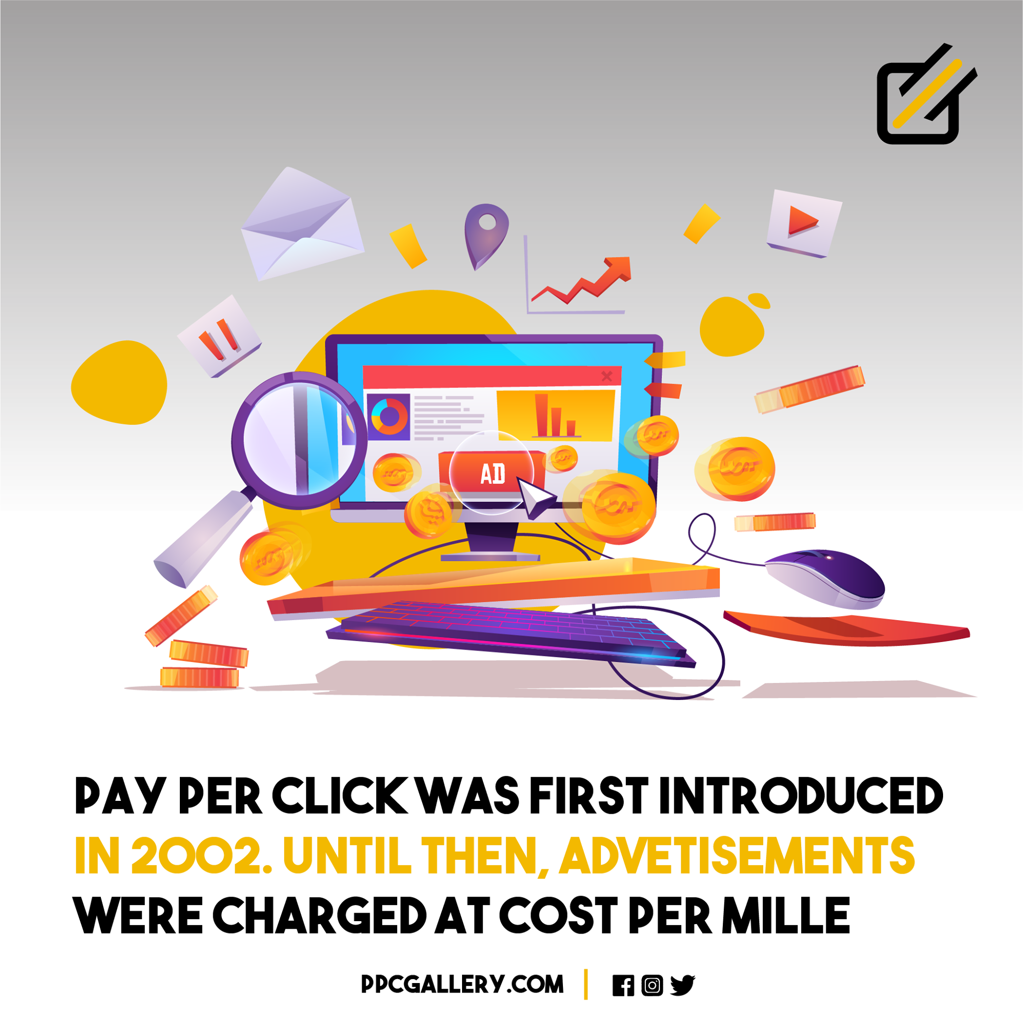 PPC Gallery - Pay Per Click was first introduced in 2002....