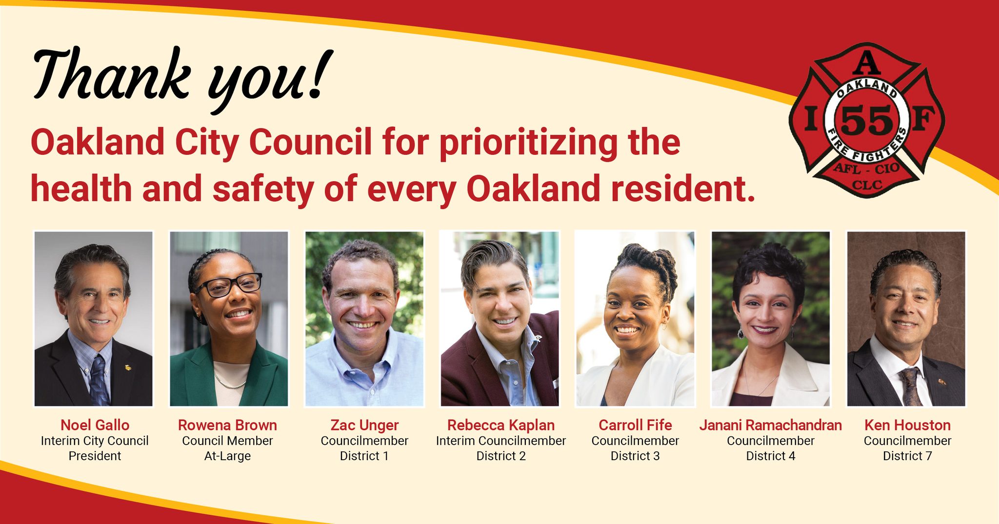 Oakland Firefighters Local 55 | Oakland CA