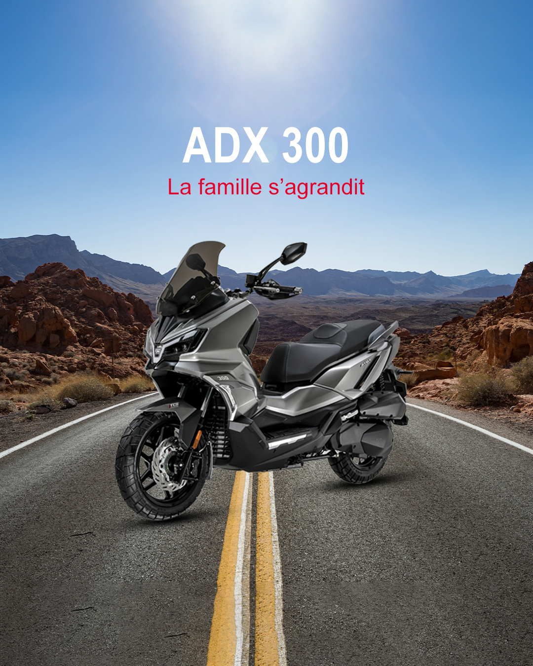 SYM - La famille ADX s'agrandit en 2025 🙌 Les ADX 300 et ADX 400 ...