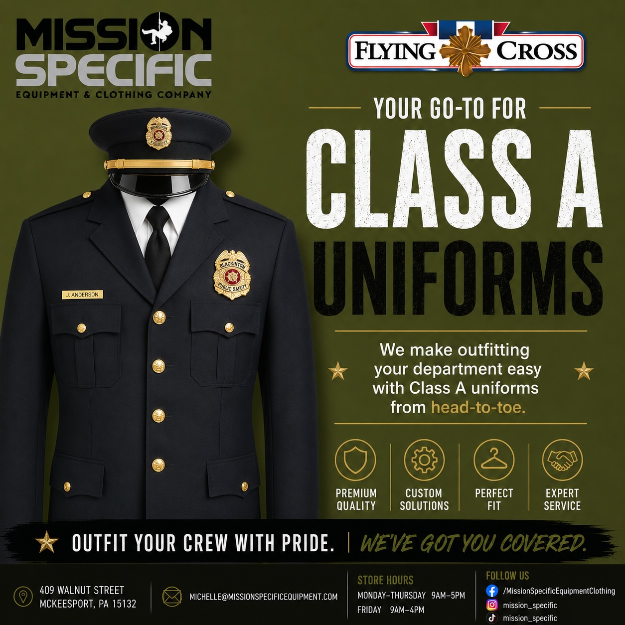 Mission Specific Equipment & Clothing Co. | McKeesport PA
