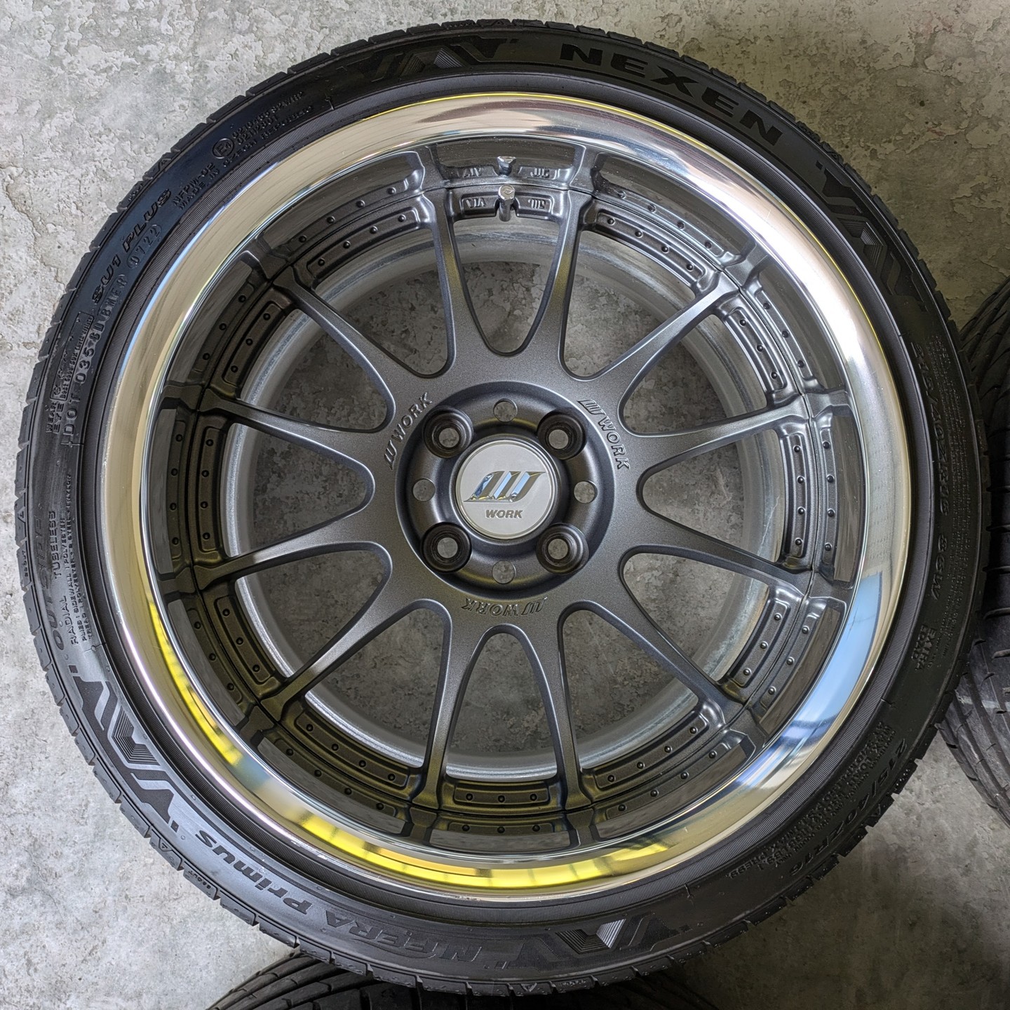 ??FOR SALE?? Work Euroline XS2, 2 piece wheel (welded) Front 