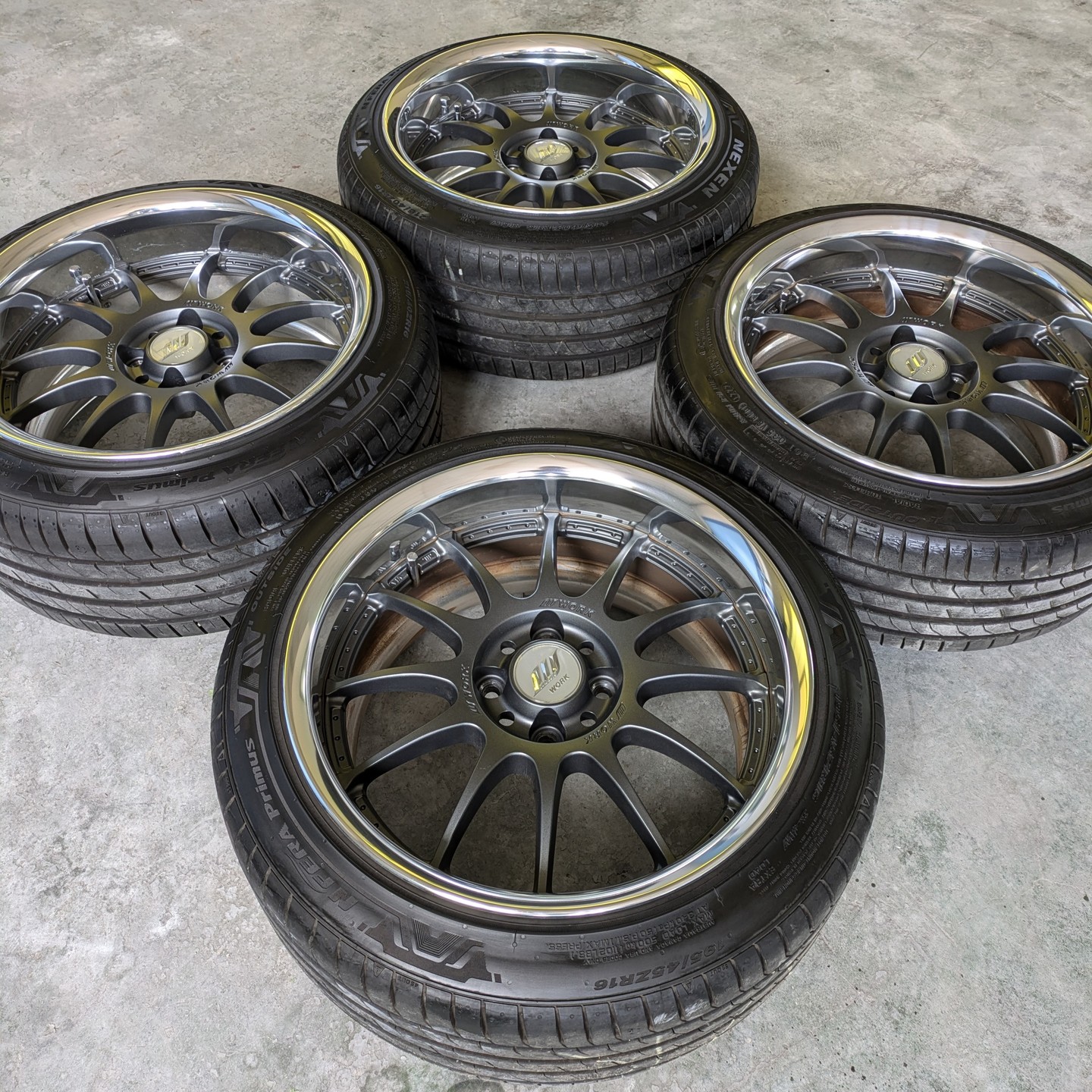 ??FOR SALE?? Work Euroline XS2, 2 piece wheel (welded) Front 