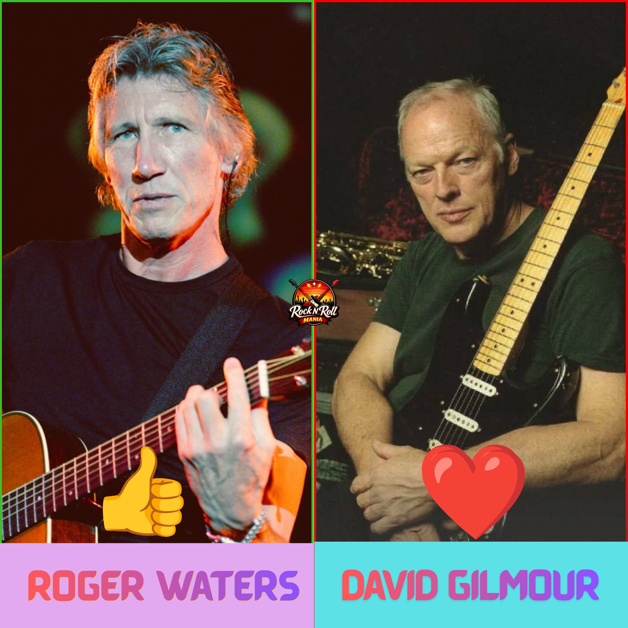 Roger Waters & David Gilmour (Pink Floyd)