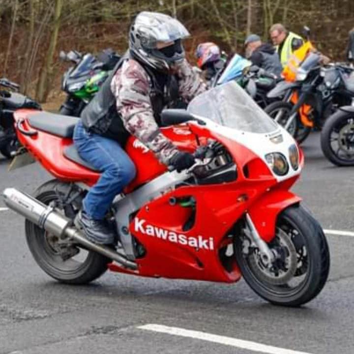 Thanks for the add,here's me and my 1998 Kawasaki Ninja ZX 7R