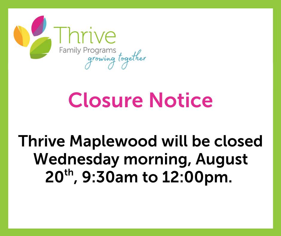 Thrive Family Programs | North Vancouver BC