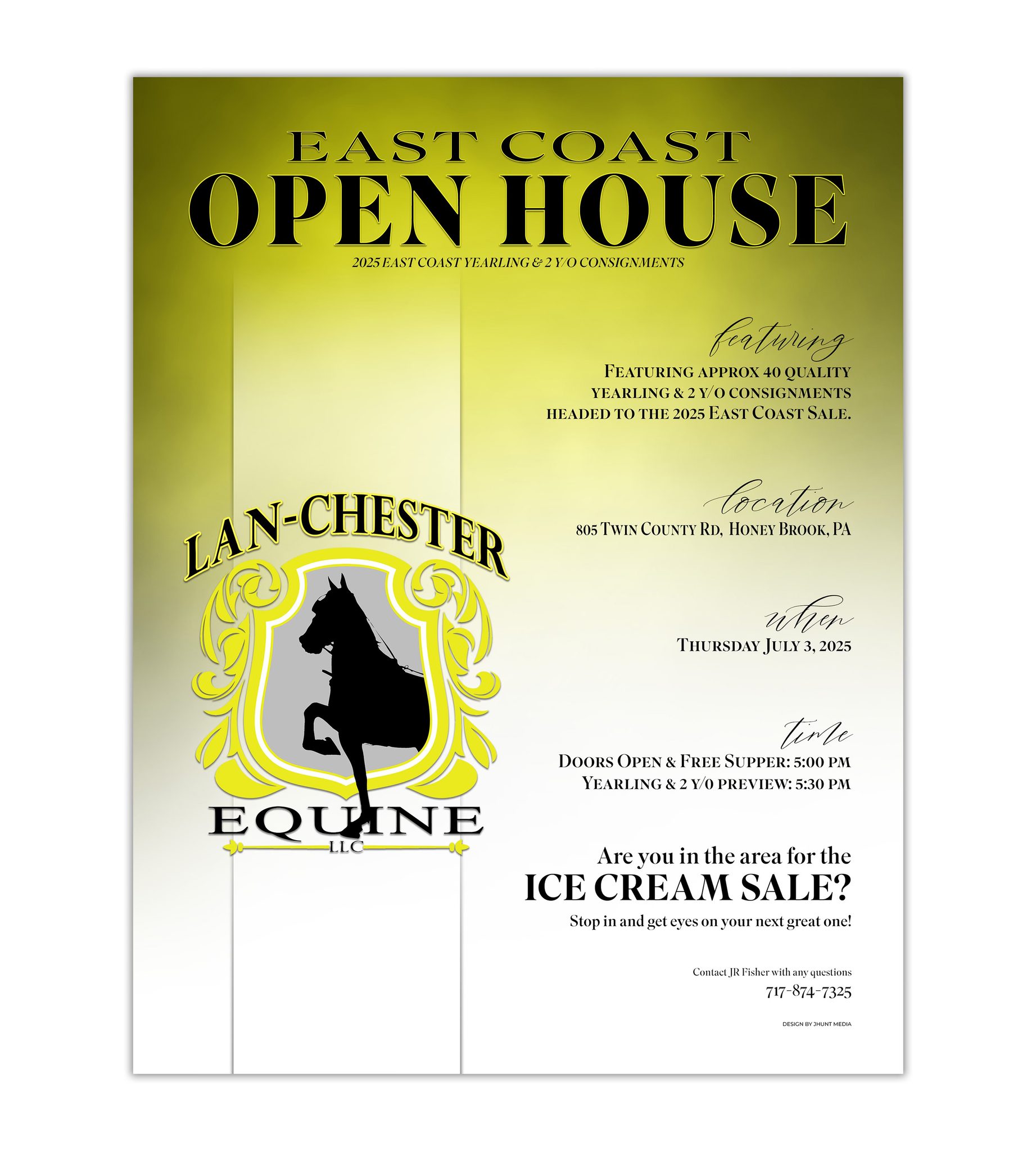 Lan-Chester Equine is hosting their annual East Coast Standardbred