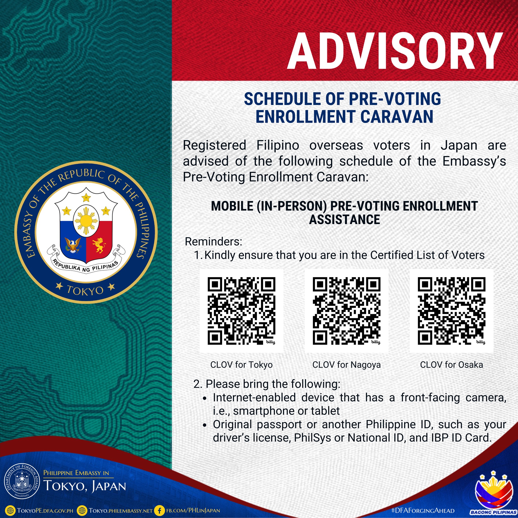 PHILIPPINE EMBASSY IN TOKYO,... - Philippine Embassy in Japan | Facebook