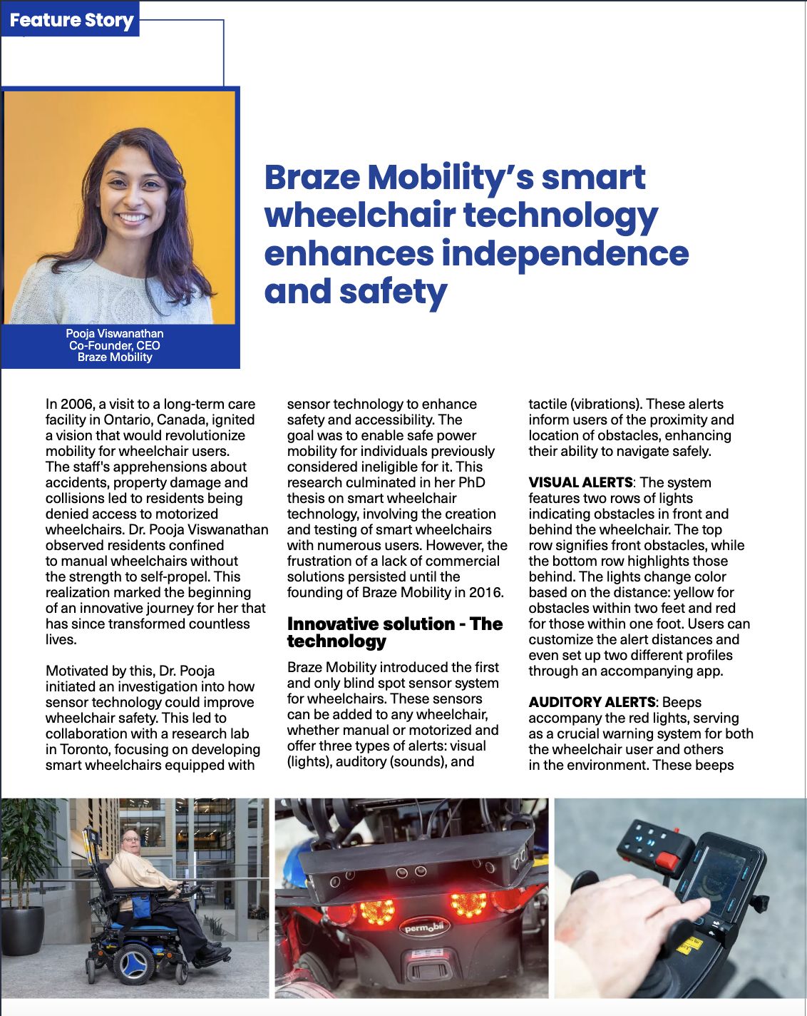 Braze Mobility - We're excited to be featured alongside... | Facebook