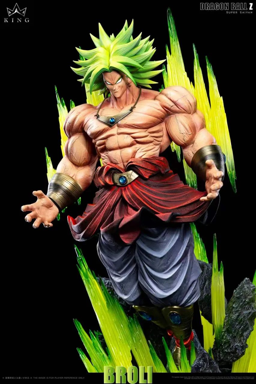 Pre order】King Studio Dragon Ball Z Broly Legendary Super Saiyan