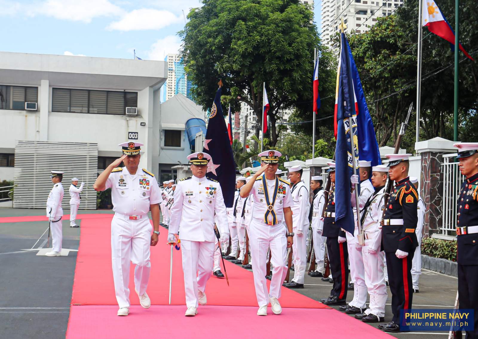 Philippine Navy - RANK ELEVATED | PH Navy dons 8 new Generals and Flag ...