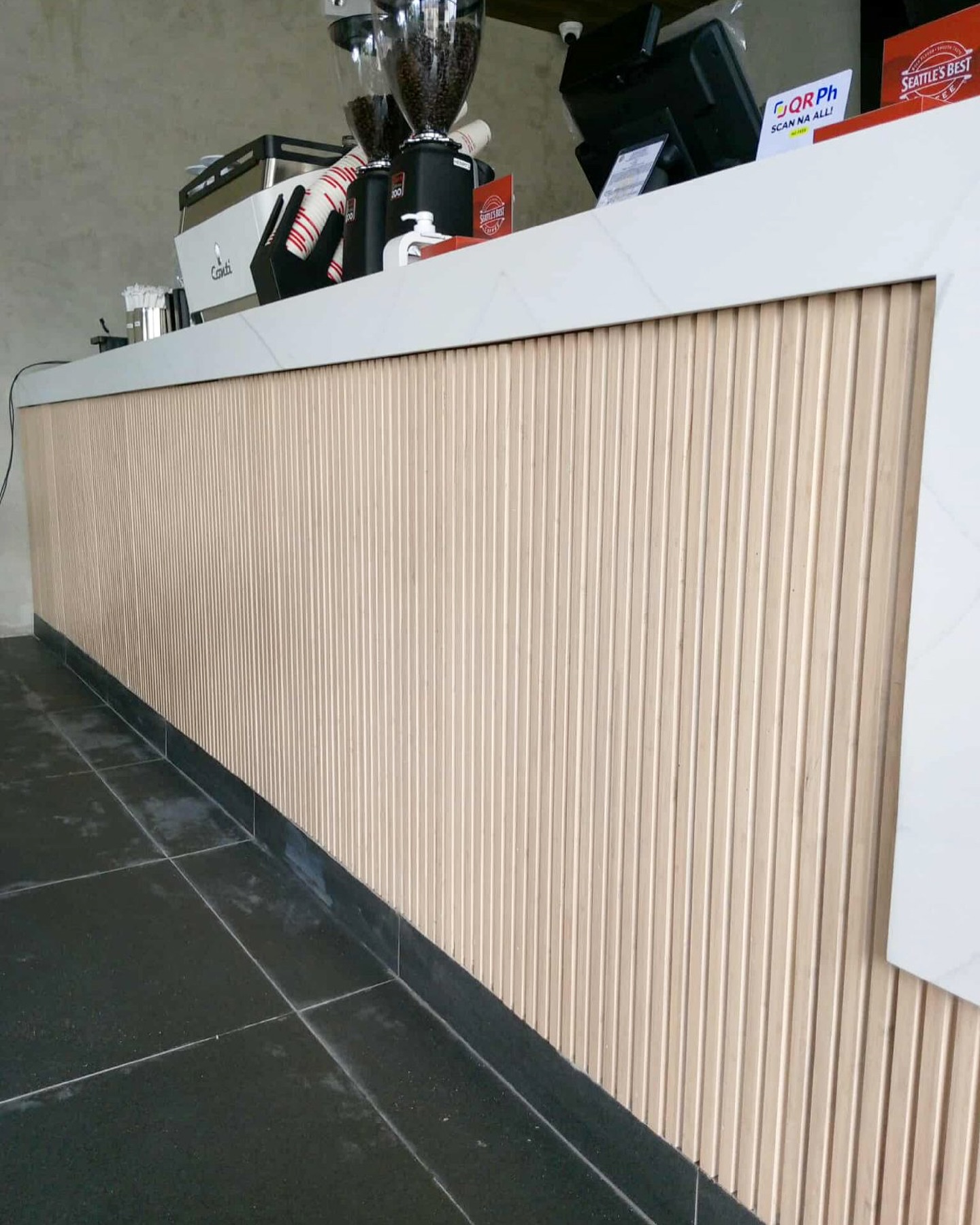 Modern - Our bamboo cladding installed in Kenny Rogers x Seattle’s Best ...