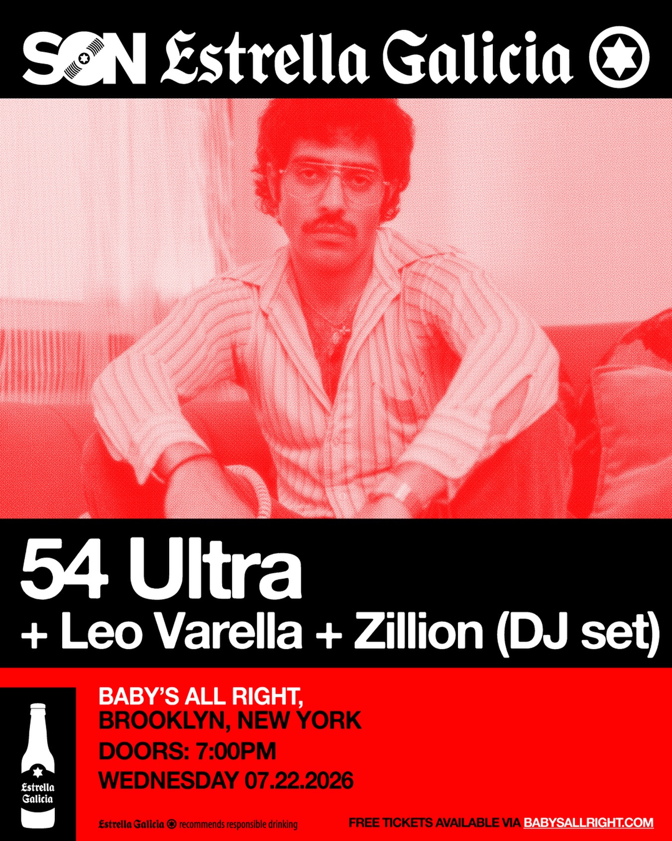 Baby's All Right + Estrella Galicia USA present Johnny with leo