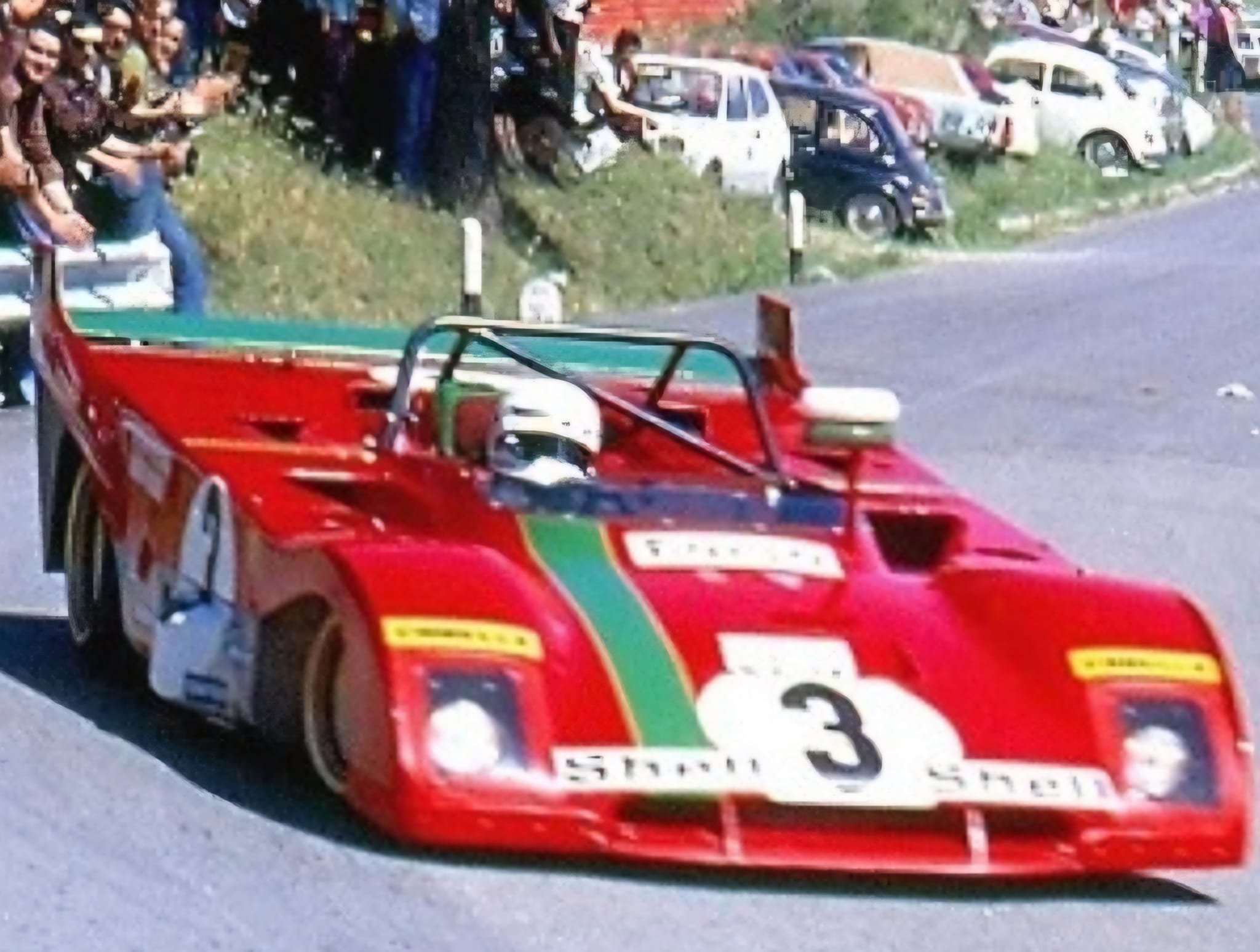 Hello, assembly of the 1972 Ferrari 312 PB Targa Florio winner 