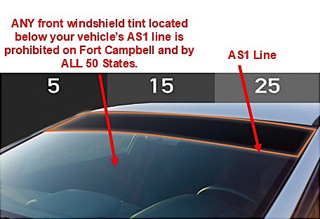 U.S. - State Codes and fines: TCA 55-9-107 Tinted motor vehicle window ...