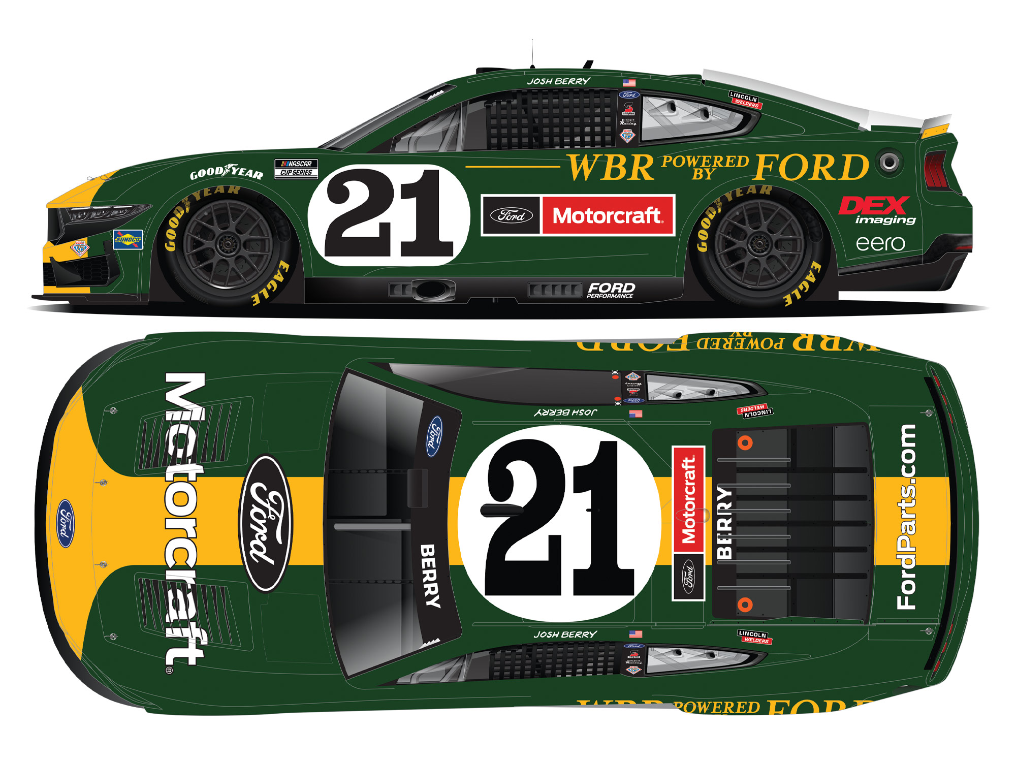 Berry, Wood Brothers Set for Brickyard 400 with PPG on Board As