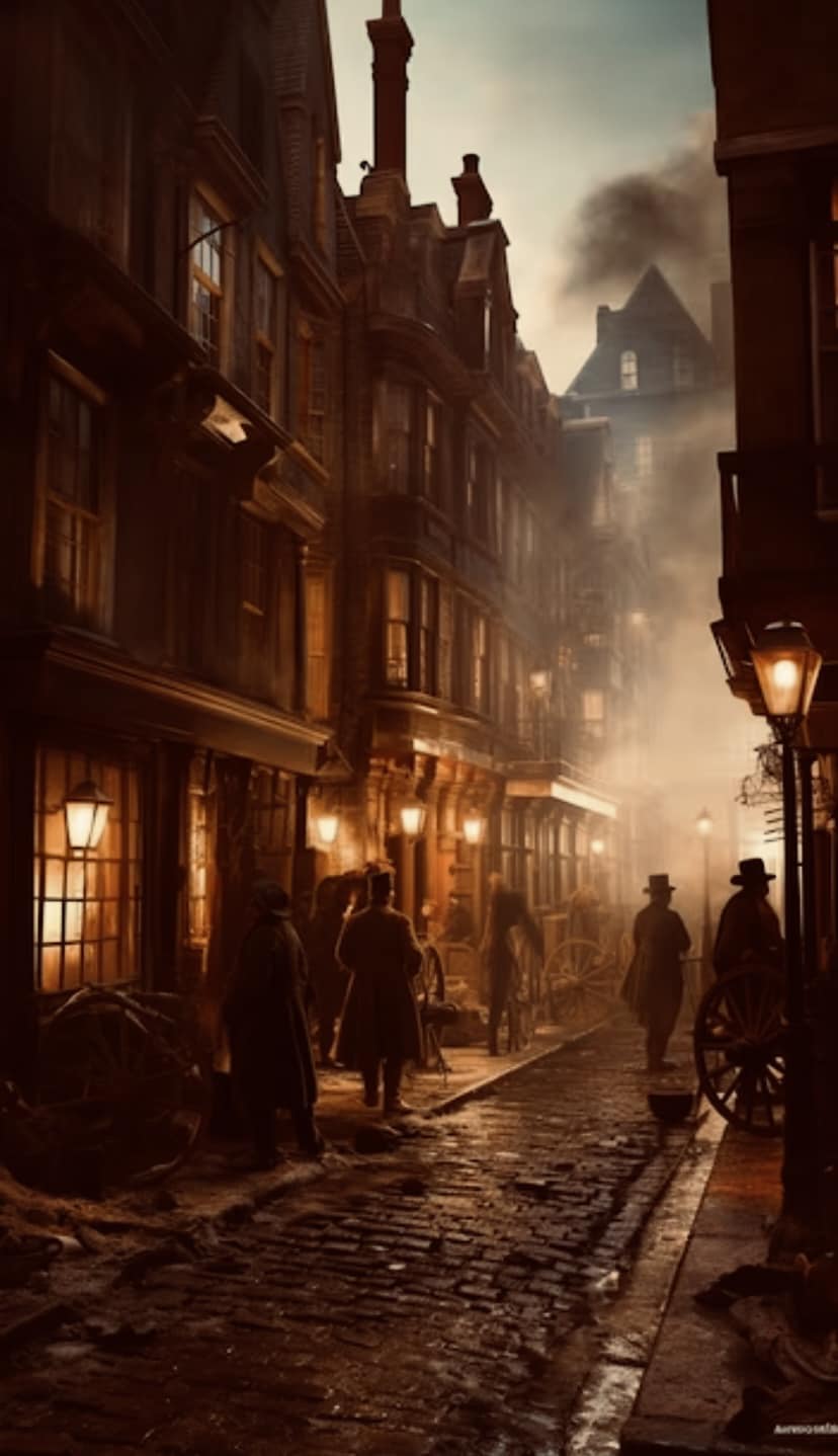 1888. The people walk the... - The Jack the Ripper Experience