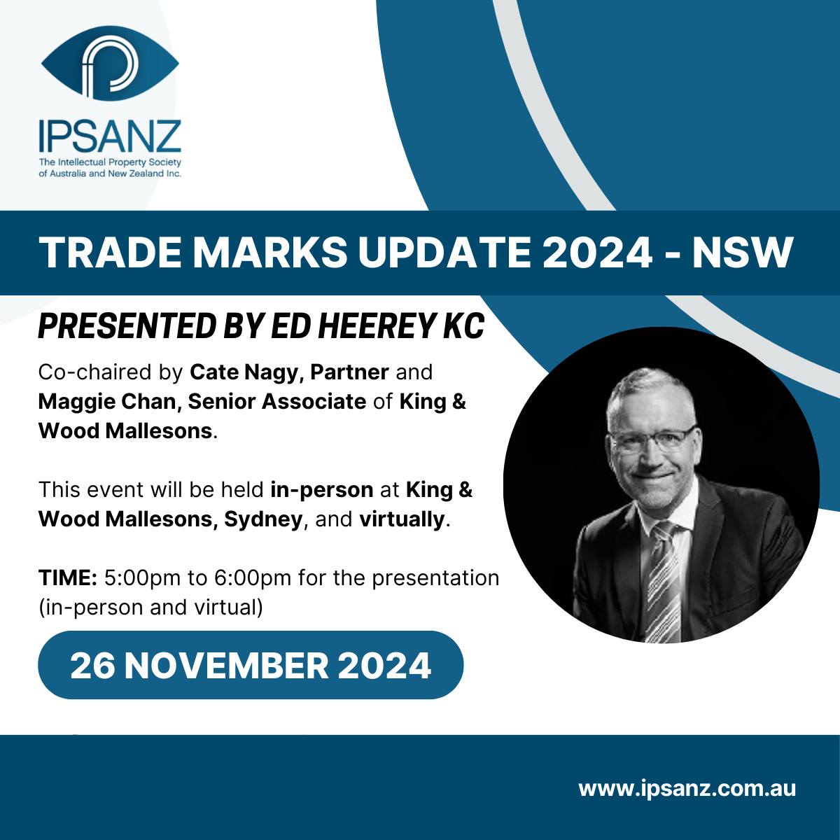 IPSANZ - IPSANZ is pleased to invite members and guests to the 'IPSANZ ...
